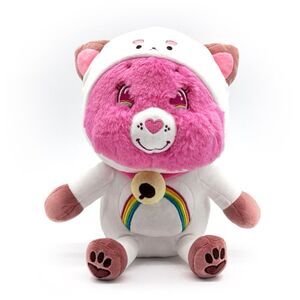 Youtooz - Care Bears - 9" Plush - Puppycat x Cheer Bear  COLLECTIBLES